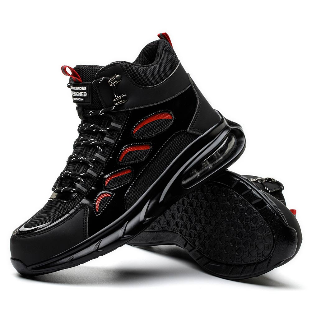 Safety Boots Work Boots Safety Shoes for Men and Women Eagle Red