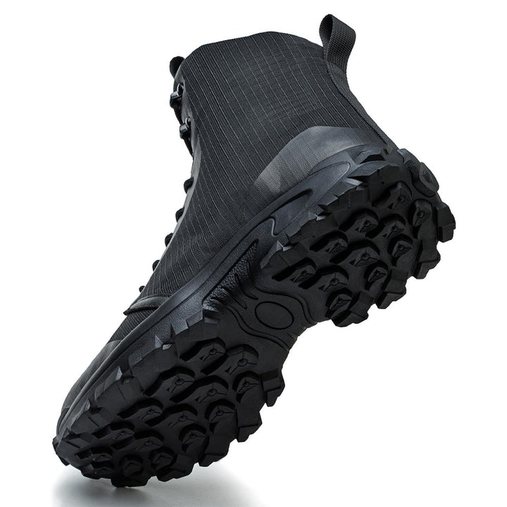 靴 BRENTA / Cover boots black Regina 90 Black Combat Boot - Designer Boots | Alexandre Birman